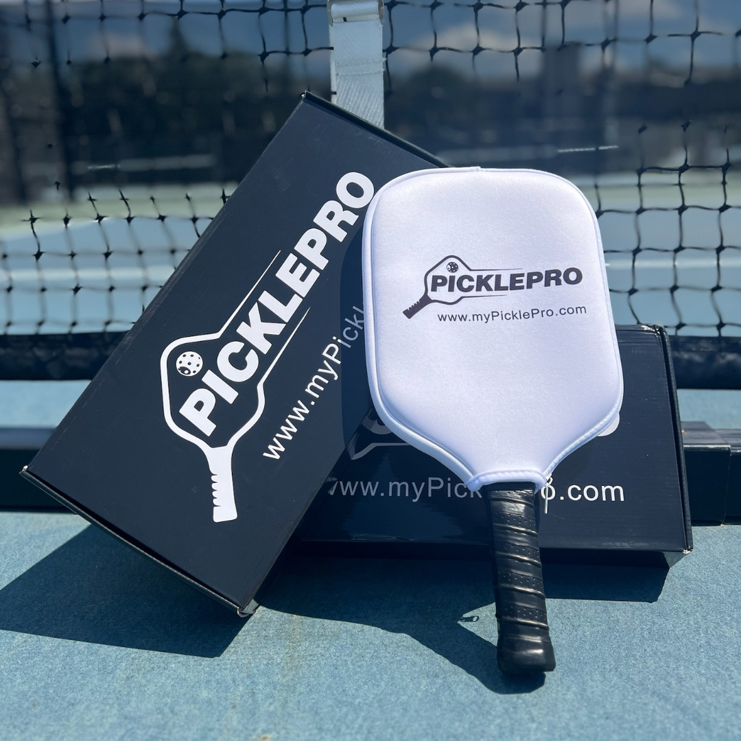 Pickle Pro Racket Essential Pickle Pro Set - 2 Paddles, 2 Custom Covers & 4 Glow Balls ...