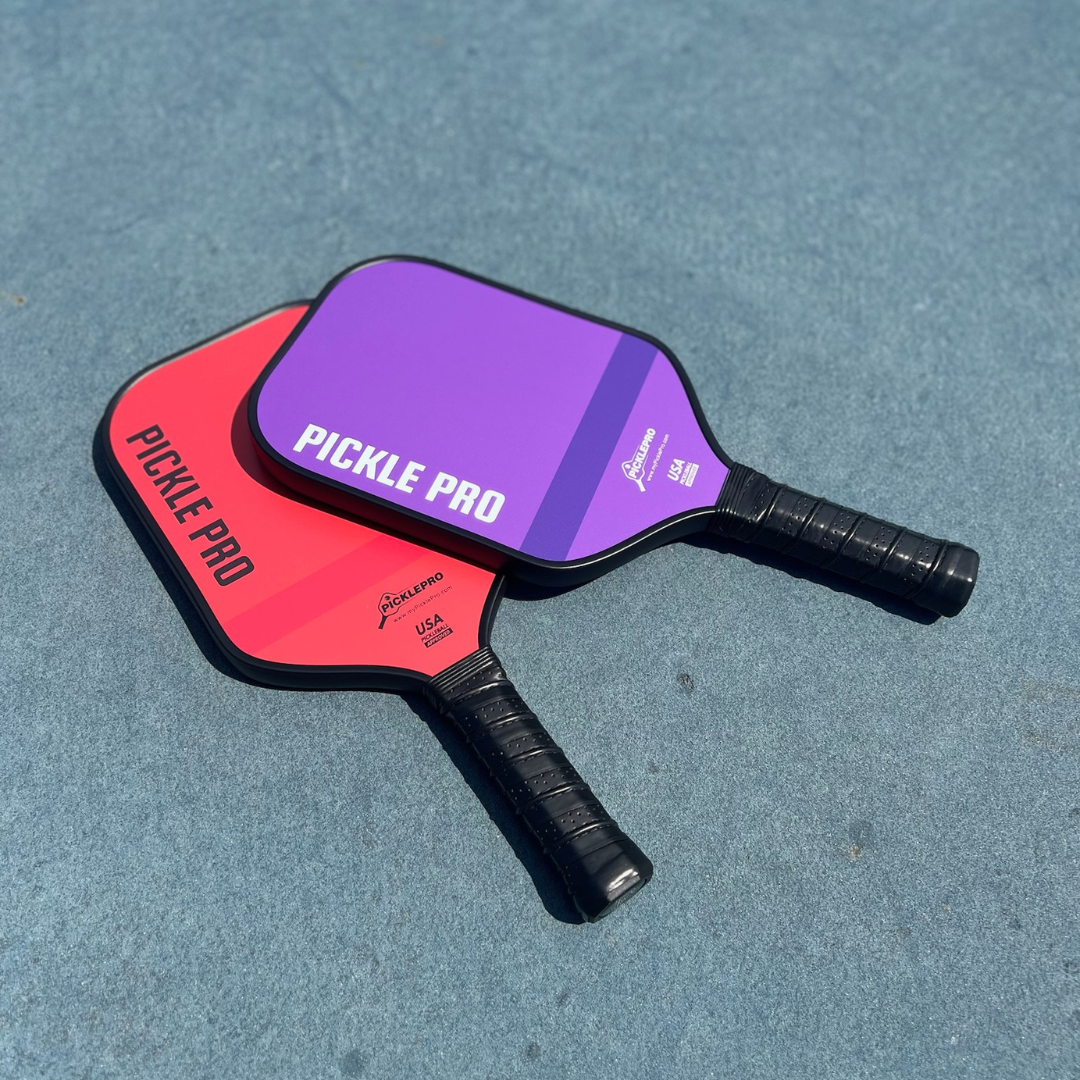 Pickle Pro Racket Essential Pickle Pro Set - 2 Paddles, 2 Custom Covers & 4 Glow Balls ...