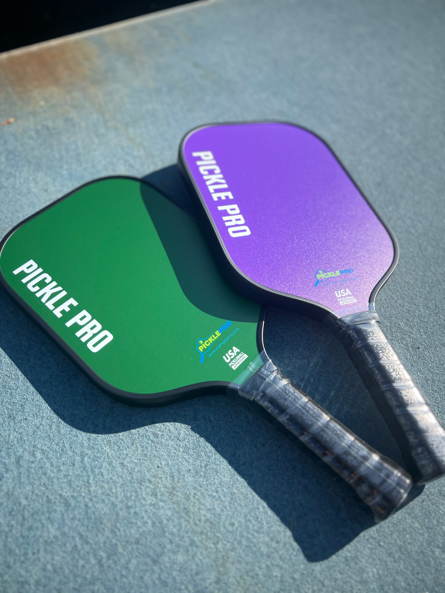 Pickle Pro Racket Essential Pickle Pro Set - 2 Paddles, 2 Custom Covers & 4 Glow Balls ...